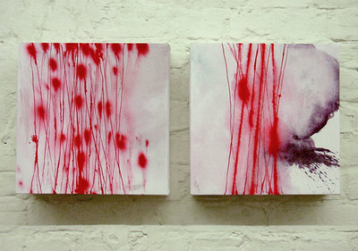 Isabella Trimmel, abstract paintings on canvas